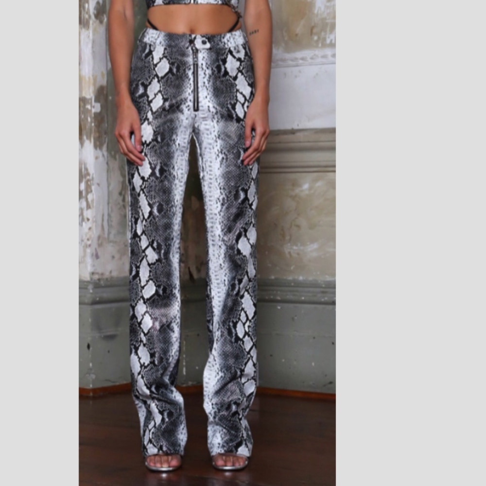 Brandy Pant - Snake Skin Print - I.AM.GIA - Size S